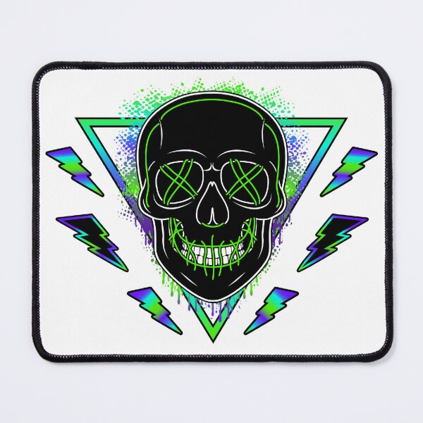 Item preview, Skull Mask - Green Flash designed and sold by DESTRATOR_DE.