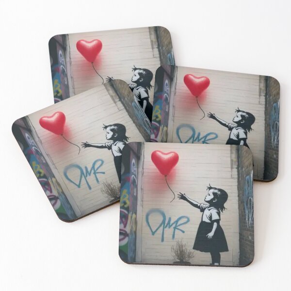 Item preview, Banksy girl ballon vintage designed and sold by martin max.