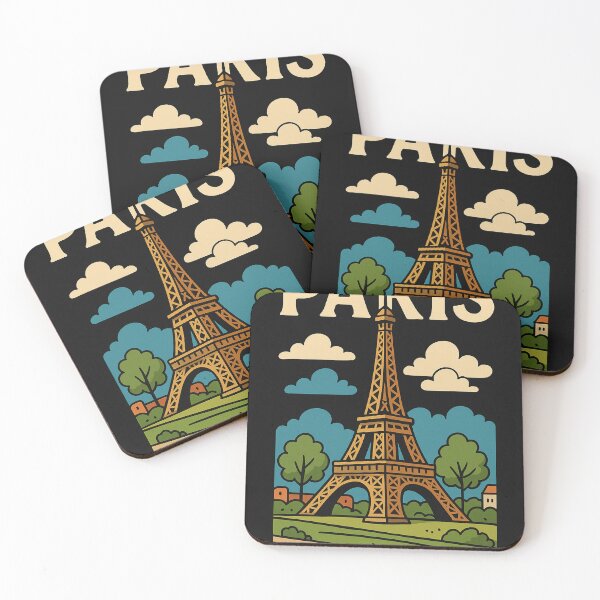 Item preview, PARIS – Torre Eiffel Cartoon designed and sold by RyoSaeba90.