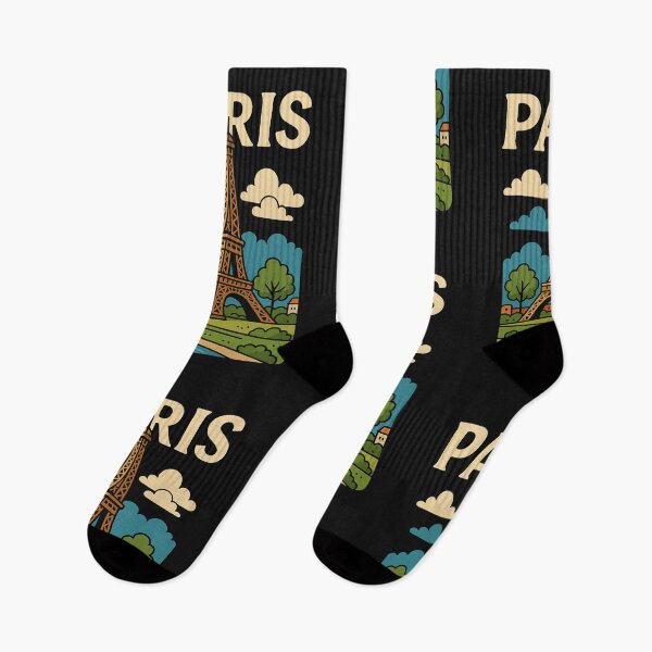 Item preview, PARIS – Torre Eiffel Cartoon designed and sold by RyoSaeba90.