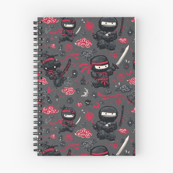Item preview, Ninja Pattern – Kawaii Stealth Warrior Pattern designed and sold by Meiersbeste.
