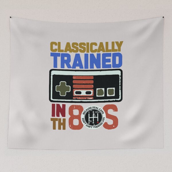 Item preview, Funny  Classically Trained in the 80s designed and sold by gear-posters.