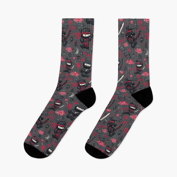 Item preview, Ninja Pattern – Kawaii Stealth Warrior Pattern designed and sold by Meiersbeste.