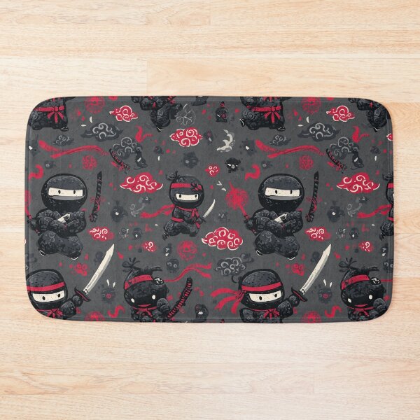 Item preview, Ninja Pattern – Kawaii Stealth Warrior Pattern designed and sold by Meiersbeste.