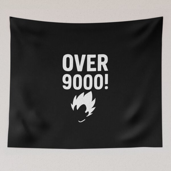 Item preview, Over 9000! – Anime Power Level T-Shirt designed and sold by Long Family Gifts.