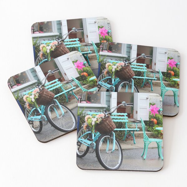 Item preview, Quaint Street Corner with Bicycle designed and sold by Cynthia48.