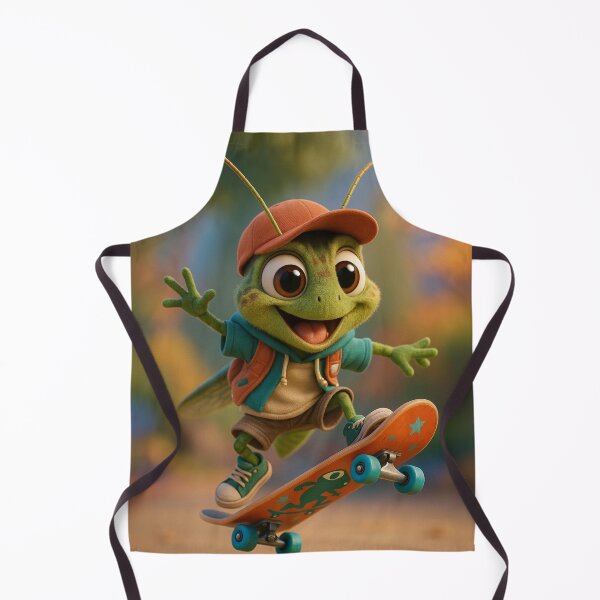 Item preview, Skater Grasshopper designed and sold by Sillytoe.