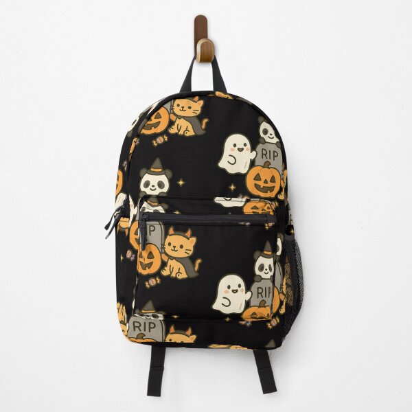 Item preview, Cute animals celebrating Halloween with pumpkin designed and sold by _Smiley_.