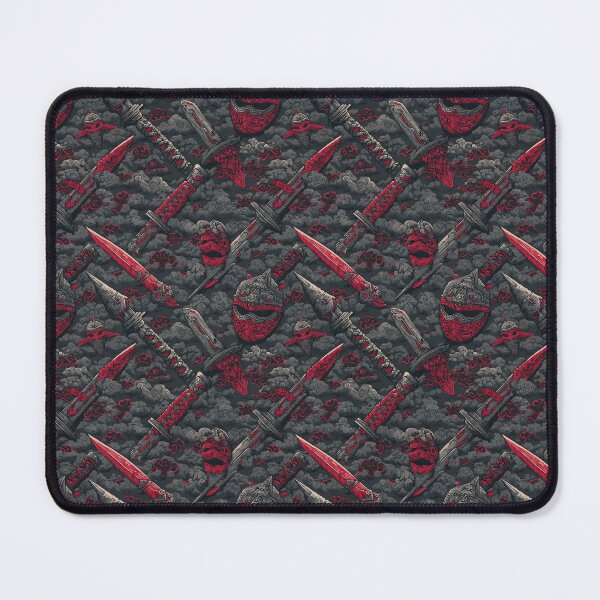 Item preview, Ninja Weapon Patterns – Katana and Shuriken Pattern designed and sold by Meiersbeste.