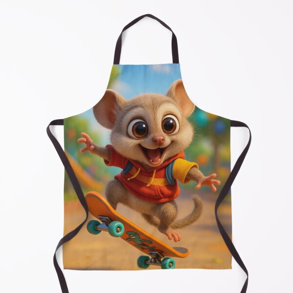 Item preview, Skater Grey Mouse Lemur designed and sold by Sillytoe.