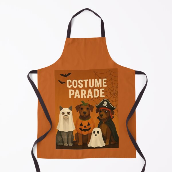 Item preview, Costume Parade – Halloween Pets on Parade designed and sold by GeoWild Designs.