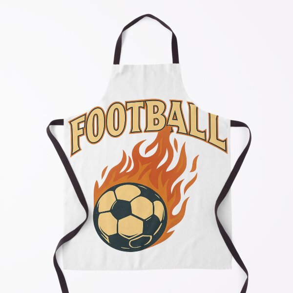 Item preview, Football Flames – Vintage Soccer Ball Design for True Fans designed and sold by darkan1.