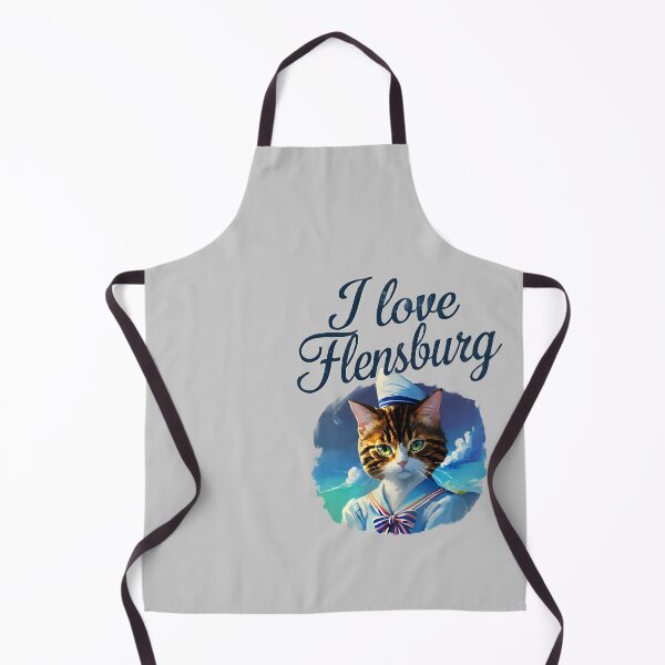 Item preview, I love Flensburg sailor cat designed and sold by Khala.