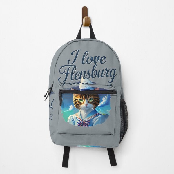 Item preview, I love Flensburg sailor cat  designed and sold by Khala.