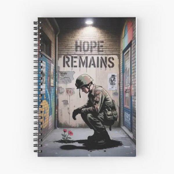 Item preview, Banksy solider flowers peace designed and sold by martin max.