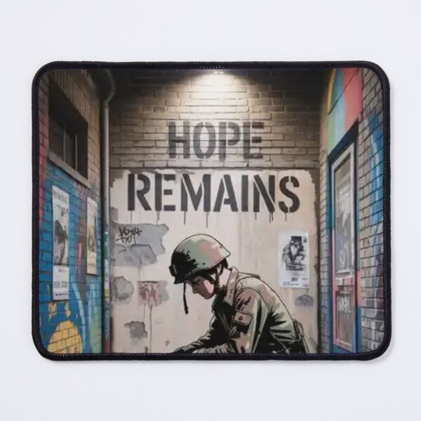 Item preview, Banksy solider flowers peace designed and sold by martin max.