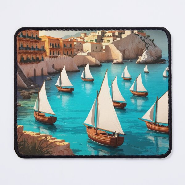 Item preview, Malta Travel Poster designed and sold by CaliforniaDi.