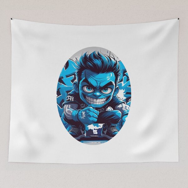 Item preview, Blue Fury designed and sold by ELVIN DESIGNS.
