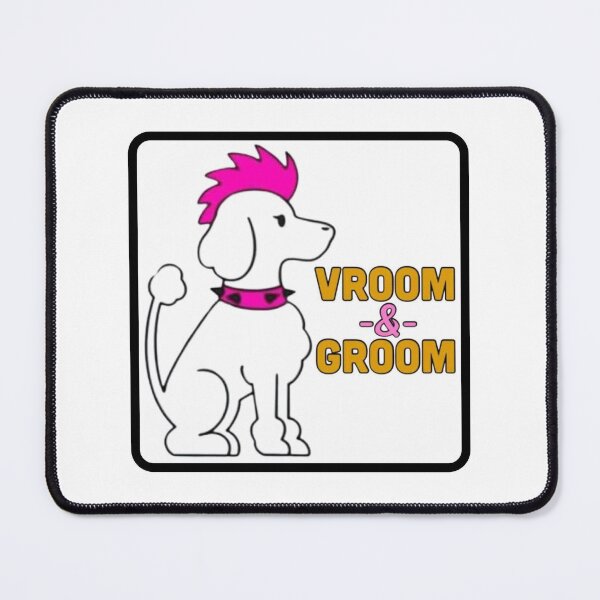 Item preview, Vroom & groom grumpy poodle designed and sold by Thatlosershyra1.