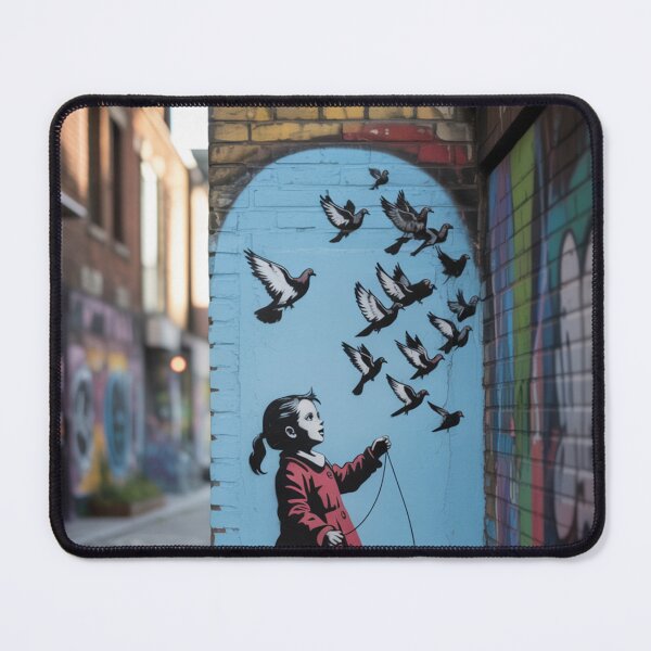 Item preview, Banksy solider flowers peace designed and sold by martin max.