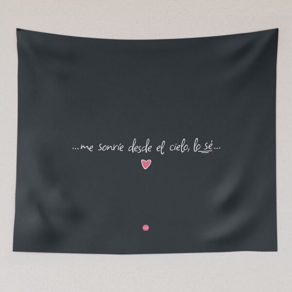 Item preview, He smiles at me from heaven, I know (fo) I designed and sold by XUSRedbubble.