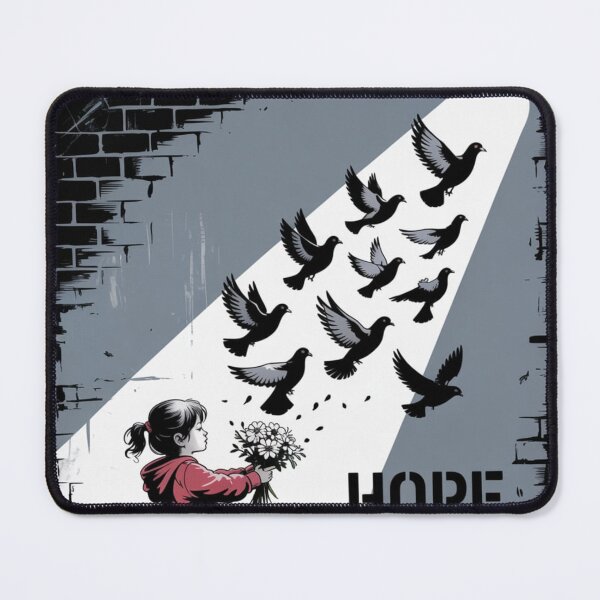 Item preview, Banksy solider flowers peace designed and sold by martin max.