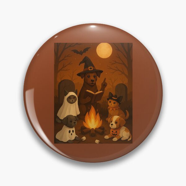 Item preview, Ghost Stories & Pumpkin Paws – Halloween Campfire Tales designed and sold by GeoWild Designs.