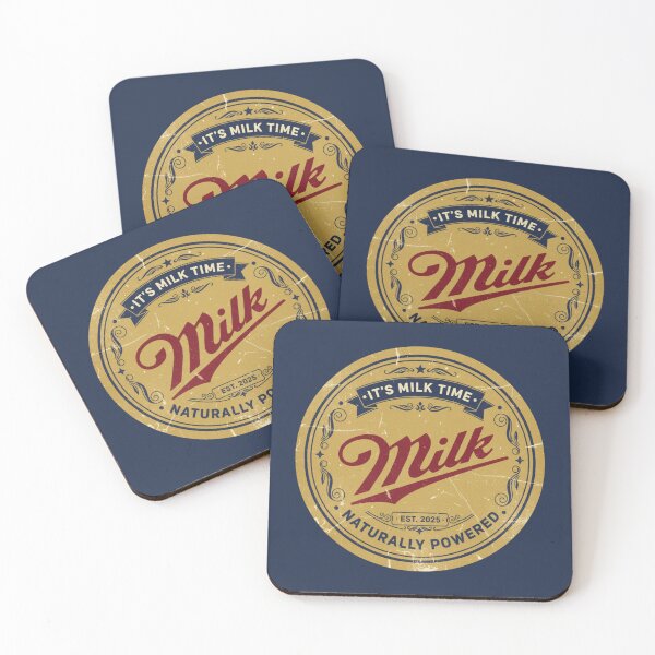 Item preview, It's Milk Time Baby Badge - Funny Retro Naturally Powered Infant & Parent Gift designed and sold by artecomm.