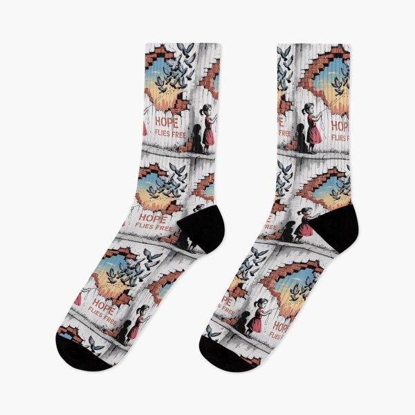 Item preview, Banksy girl hope flies free designed and sold by martin max.