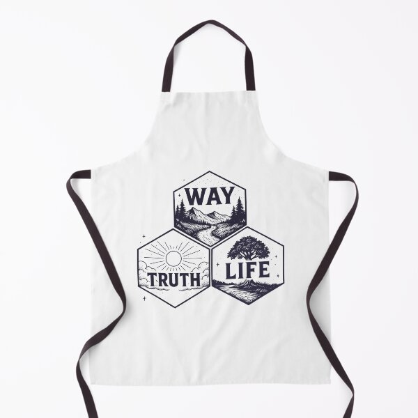 Item preview, Way Truth And Life Hexagons designed and sold by egospel.