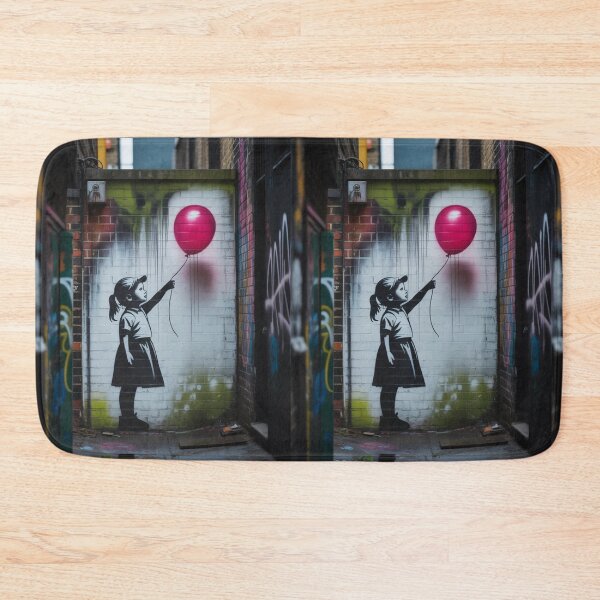 Item preview, Banksy girl hope flies free designed and sold by martin max.