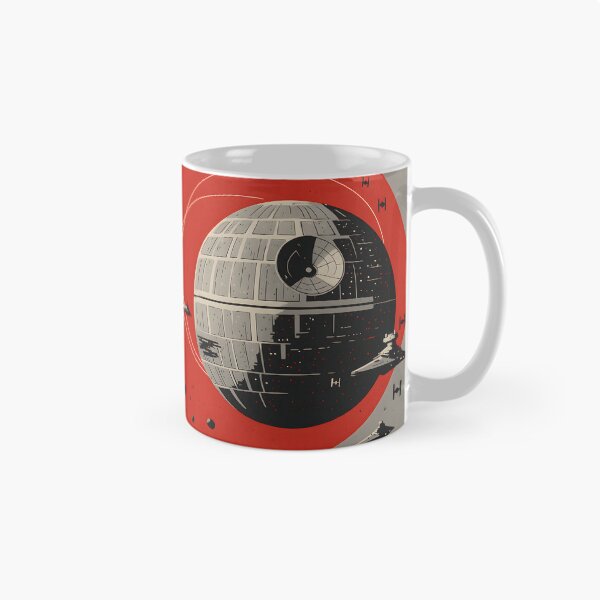 Item preview, Death Star Under the Red Sun designed and sold by TheMannDesigns.