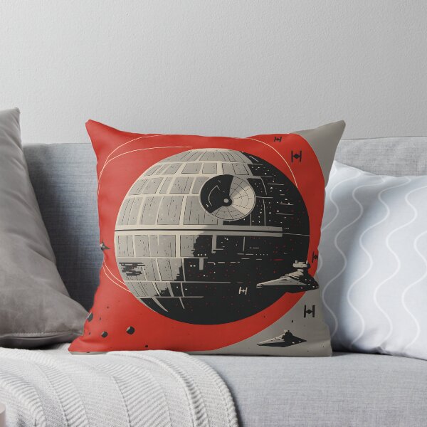 Item preview, Death Star Under the Red Sun designed and sold by TheMannDesigns.