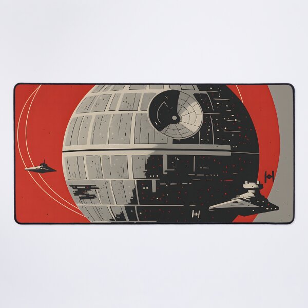 Item preview, Death Star Under the Red Sun designed and sold by TheMannDesigns.