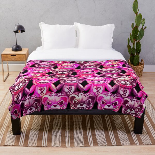 Aperçu de l'œuvre Ours en peluche rose créée et vendue par ConfuzRandomly.
