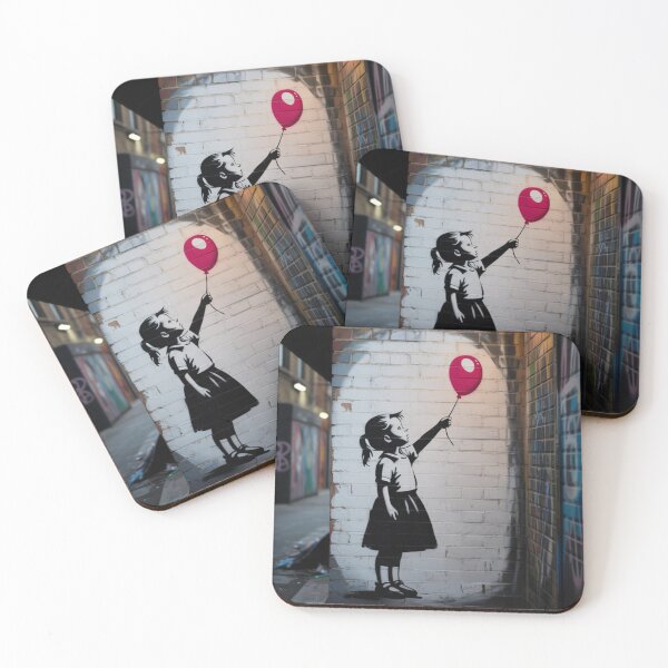Item preview, Banksy girl hope flies free designed and sold by martin max.
