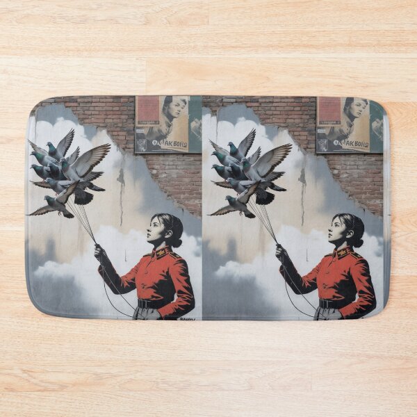 Item preview, Banksy girl hope flies free designed and sold by martin max.