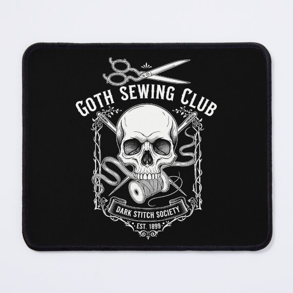 Item preview, Needle and Thread Skull Club Emblem designed and sold by Painter1Joyx.