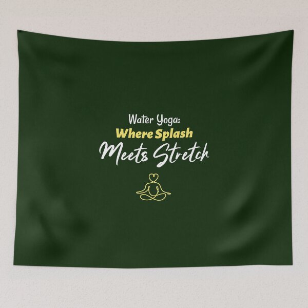 Item preview, Water Yoga Where Splash Meets Stretch - Water Yoga designed and sold by TaurusC95.