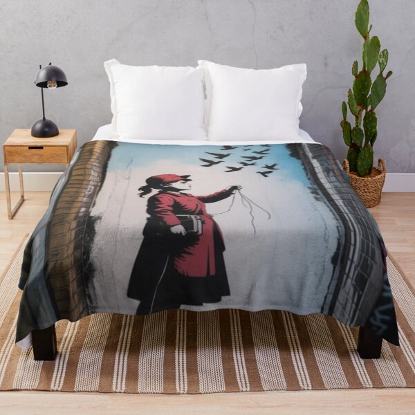 Item preview, Banksy girl hope flies free designed and sold by martin max.