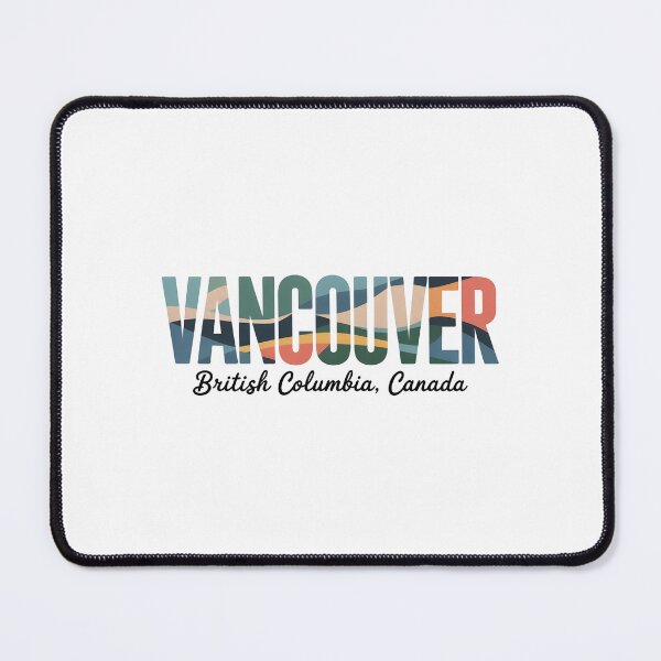 Item preview, Vancouver British Columbia Landscape Typography Design designed and sold by Paper Drip.
