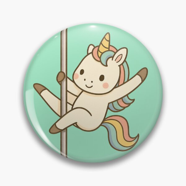 Artikelvorschau, Green Unicorn Pole Dancing – Gymnastik und Lufttanz entworfen und verkauft von InnerFlow.