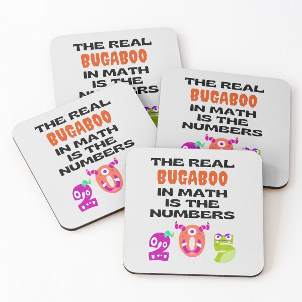 Item preview, Numbers in Mathematics are a Real Bugaboo. designed and sold by MPC-Mince-Pies.