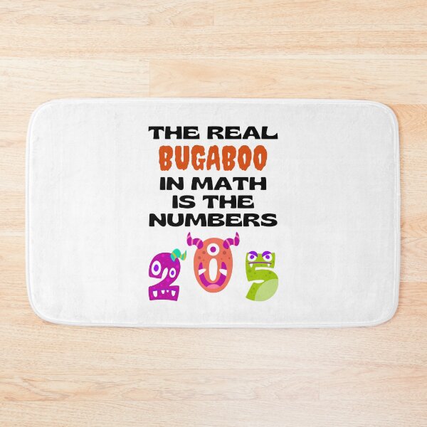 Item preview, Numbers in Mathematics are a Real Bugaboo. designed and sold by MPC-Mince-Pies.