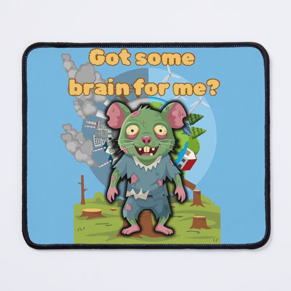 Item preview, Do you have a brain for me? - Zombie Rat designed and sold by LulitasDreams.