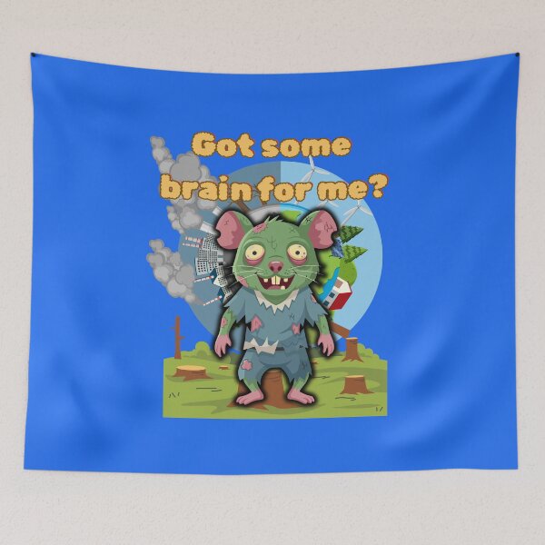 Item preview, Do you have a brain for me? - Zombie Rat designed and sold by LulitasDreams.