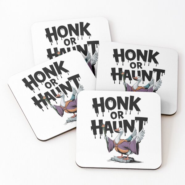 Item preview, Honk or Haunt | Funny Halloween Goose  designed and sold by CuteDesignables.