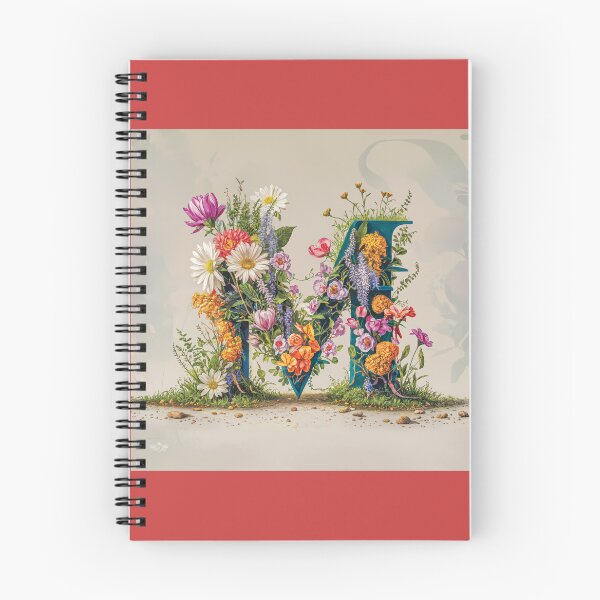 Item preview, Flower Fantasy Alphabet Letter M designed and sold by Royal Wall Whispers.
