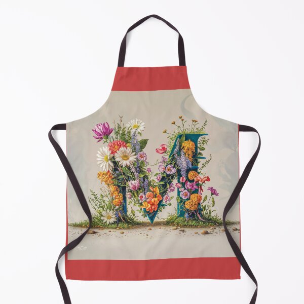 Item preview, Flower Fantasy Alphabet Letter M designed and sold by Royal Wall Whispers.