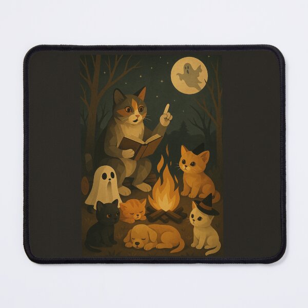 Item preview, Tales from the Litter Box – Campfire Kittens designed and sold by GeoWild Designs.